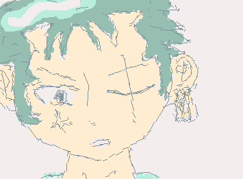 @RUKI 描いてみましたが…肌の色キモいんとちょっとブスなのは単なる私の画力不足なんで、許してください…ホントすんません…