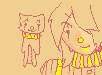 i finished the clown!! i decided to do an old oc i haven't drawn on here and in a while! i hope you like it @Eli-draws !! :D