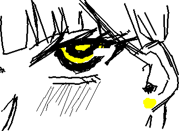 なんか目だけ描くのが流行ってる（？）みたいなので描きました。
ちょっとマキマさんの影響を受けすぎている気が・・・