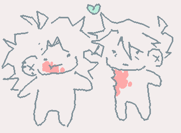 Im bored so here’s some hazel and Harry🥰 (ocs)