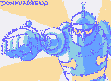 Tetsujin 28 fanart (puedes ver el speedpaint en mi tictok: donkuroneko)