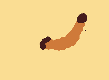 this is banana but REMINDER I will be drawing more than fruit but mostly fruit