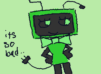 @the peanut dragon here’s your vee! i’m so sorry it’s so bad. i can’t draw the dandy’s world bodies..