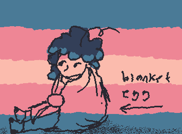 transgender blanket egg (featuring girlfriend)