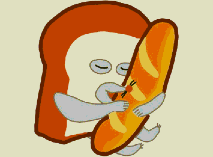 keropyonさんのリクエストのパンどろぼうを描きました‼️