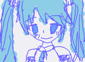 初音ミク書いてみた！