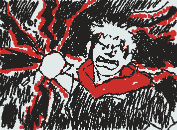 Yuji's BLACK FLASH::wp-bonk-doge::