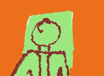 The man with no face.