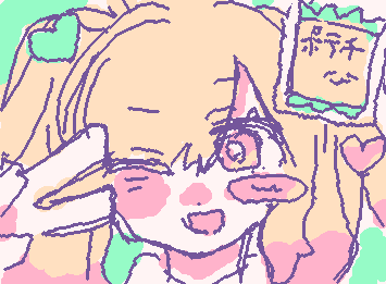 リクあざます!!女の子描くの苦手なので下手で本当ごめんなさい!!!