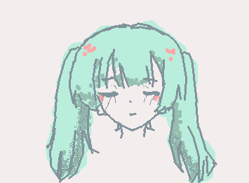 ツインテールの子