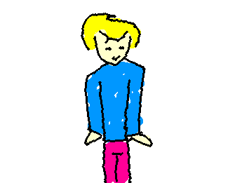 My OC: Jeremiah. He works at/with Wigglypaint :)