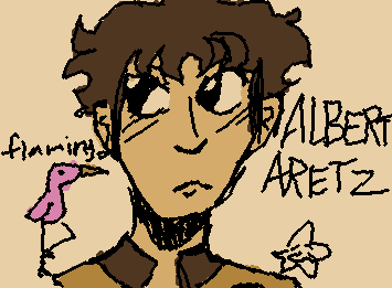 Albert Aretz/Flamingo!! (My celebrity crush😛😛😛😛😛😛😛😛)