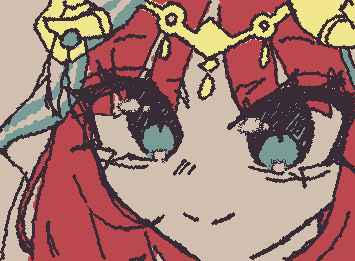 原神　ニィロウ
久々に目から書いたから顔大きくなっちゃった…あまり似てないかも…