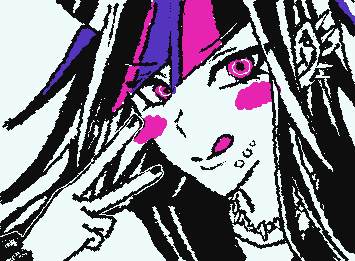 落書きの澪田唯吹ちゃん