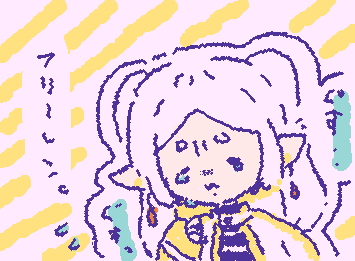 三日三晩泣くフリーレン｡ﾟ(ﾟ´ω`ﾟ)ﾟ｡