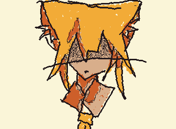 昔の描き方で描いたョ
