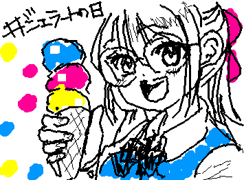 今日はジェラートの日らしいです