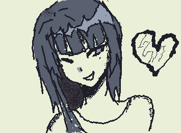 I drew myself TEHEEEE