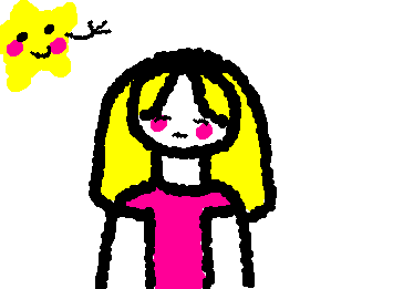 My friend heh the star is a fairy