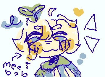 meet my new oc bob! (im going to create a comic soo ye) and im not going to be here till august 10th so im spending the last 3 days (SUMMER HOLIDAYS HOWAI!)