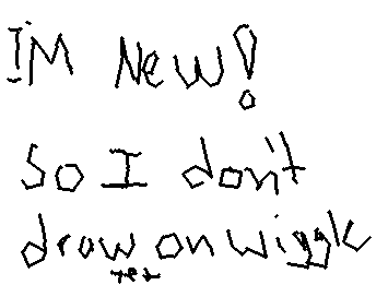 I wont draw on wiggle, not enough colors and so i'll send drawing from others apps Plz no hate