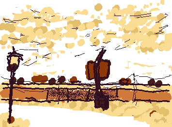 same highway, same intersection, different view

also the world is still falling apart i think
btw there's a place called sugar land