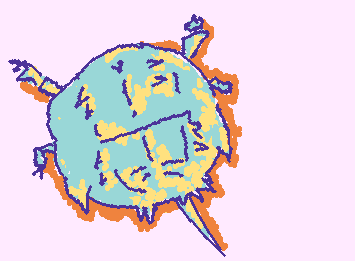 horseshoe crab for @THE flamengicule !!! (hope you like it nina)