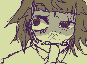 アナログで描いたやつをこっちで描いた結果