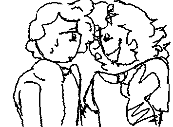 “Imma touch you vro.” “…right missed you too…” (me and my bf lmao i <3 being poly) (I also I say stuff like this 2 him it’s normal)