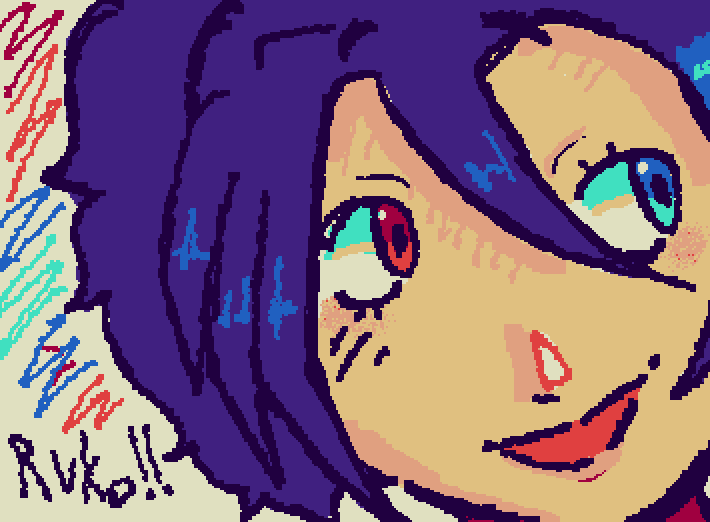 @pr1me_soup -o- I drew Ruko!! grahh sorry for making them chopped🥹