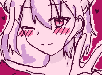 i-tanさん！！かきました！！30分あったのにとんでもないゴミ絵ができてしまった…😭