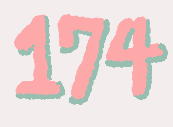 174フォロワーの皆!ありがとう!