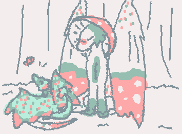 Mushroom and Lichen dragons