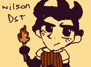 Follower requested a Wilson from dst (don’t starve together) art!! Here you go garn!