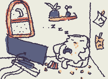 lazy kitten gaming night ^^