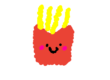 ともだちのふくにぽてとかいてあったからかいてみた！