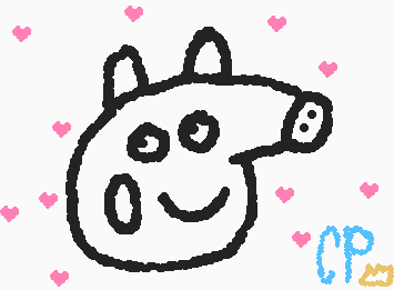 me low-key be tryna draw peppa pig lol!