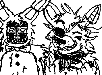 "yargh!! i took the lad freddy's bow, now we match! how do i look matey?"