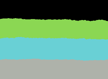 Quoiromantic Flag 🖤💚🩵🩶 requested by TheRatKing