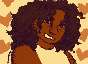 headshot of my oc Cyrus ^_^