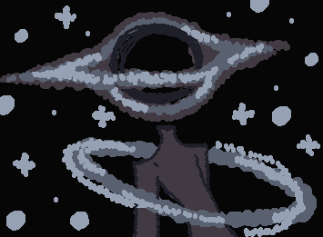Uhhhh a black hole? idk, they're just chilling in space. Their name is Nexus.