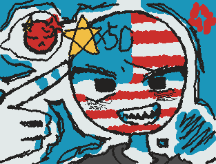 カンヒュめっちゃ久々に描いた……あとゲス顔ってむずいね🙄