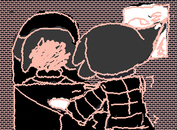 Im slowing forgetting your face & my identity-