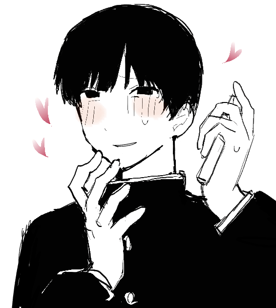 MAJIさんに便乗して山ハジをかいてしまいました不快だったらすみません!!!😭😭😭😭そしてタッチペンがぶっ壊れました😭😭😭😭