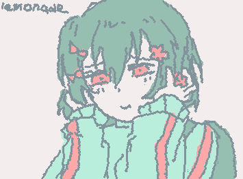 i feel like the marumaru gum color palette is for this song ngl, i get reminded of it every time i look at the colors so tada (kyu-kurarin/Iyowa feat. Kafu)