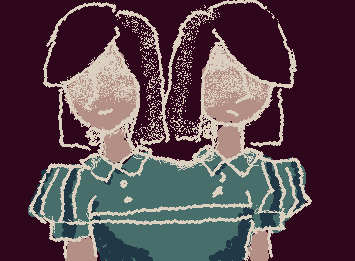 なんかTikTok見てたら双子の少女が縫われた（？）動画が出てきた( ・∇・)