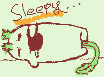 last doodle b4 sleepy time 😡.
