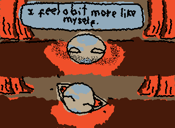 in 1610, Galileo pointed at saturn and noted handles and each side of the planet he refered as "ears". nowadays we know these "ears" were actually saturns rings