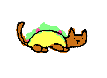 @ac3r here is your taco cat (sorry if it looks bad I'm in school rn):(