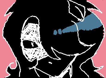 This is my new oc, Ashen. This is kinda a concept design or at least her human form